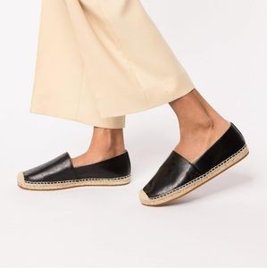 Coach Carley Leather Espadrille Flats